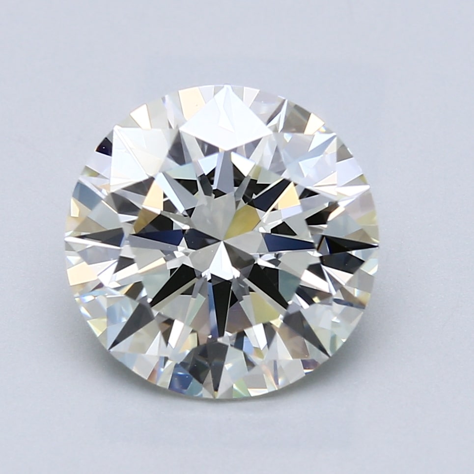 4 carat K color diamond